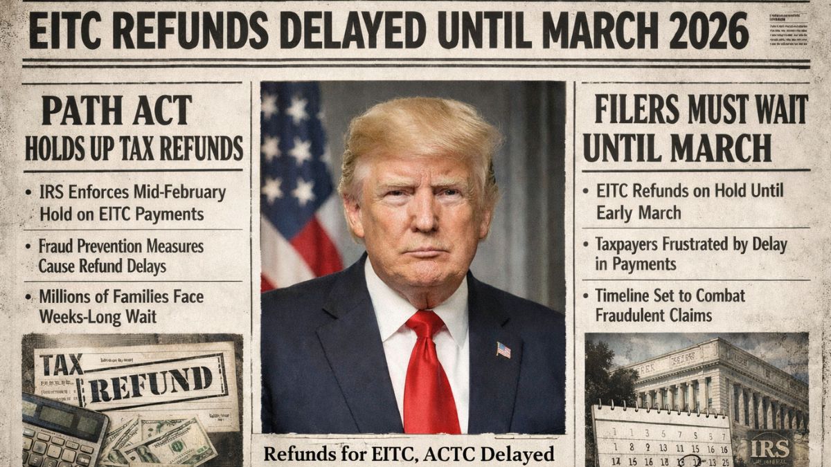 EITC Refund Timeline 2026 Revealed