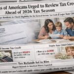 Millions of Americans Urged To Review Tax Credits